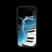 Coque Samsung S7 Premium Abstract piano