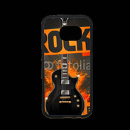 Coque Samsung S7 Premium Festival de rock orange