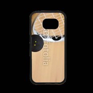 Coque Samsung S7 Premium Squash raquette et balle