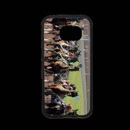 Coque Samsung S7 Premium Arrivée de course de trot en sulky