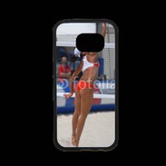 Coque Samsung S7 Premium Beach Volley féminin 50