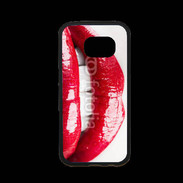 Coque Samsung S7 Premium Bouche sexy gloss rouge