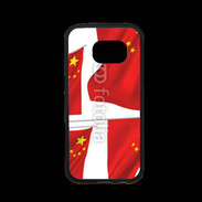 Coque Samsung S7 Premium drapeau Chinois