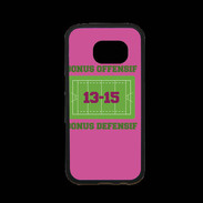 Coque Samsung S7 Premium Bonus Offensif-Défensif Rose