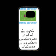Coque Samsung S7 Premium Le combat Bonus offensif-défensif Blanc