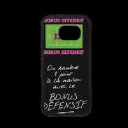 Coque Samsung S7 Premium 1 point bonus offensif-défensif Noir