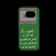 Coque Samsung S7 Premium Le combat Bonus offensif-défensif Vert