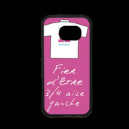 Coque Samsung S7 Premium 3/4 aile gauche Bonus offensif-défensif Rose
