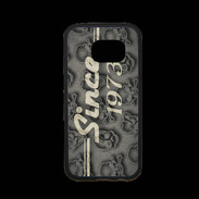 Coque Samsung S7 Premium Since crane gris 1973