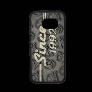 Coque Samsung S7 Premium Since crane gris 1992