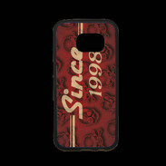 Coque Samsung S7 Premium Since crane rouge 1998