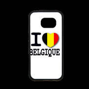 Coque Samsung S7 Premium I love Belgique 2