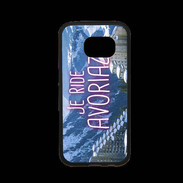 Coque Samsung S7 Premium Je ride Avoriaz ZG