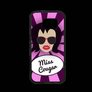 Coque Samsung S7 Premium Miss Cougar Brune
