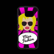 Coque Samsung S7 Premium Miss Fashion Blonde