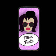 Coque Samsung S7 Premium Miss Fiesta Brune