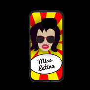 Coque Samsung S7 Premium Miss Latina Brune