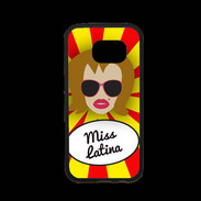 Coque Samsung S7 Premium Miss Latina Rousse