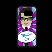 Coque Samsung S7 Premium Mister Car Brun