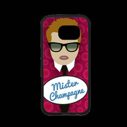Coque Samsung S7 Premium Mister Champagne Roux
