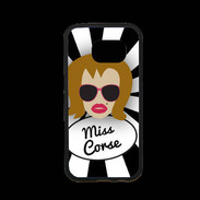 Coque Samsung S7 Premium Miss Corse Rousse