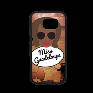 Coque Samsung S7 Premium Miss Guadeloupe Black