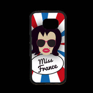 Coque Samsung S7 Premium Miss France Brune