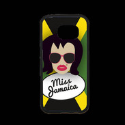 Coque Samsung S7 Premium Miss Jamaica Brune