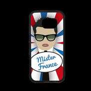 Coque Samsung S7 Premium Mister France Brun