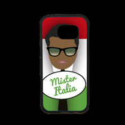 Coque Samsung S7 Premium Mister Italie Black