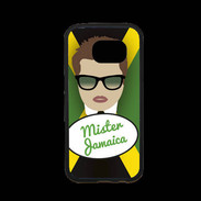 Coque Samsung S7 Premium Mister Jamaica Chatain