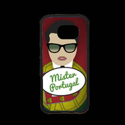 Coque Samsung S7 Premium Mister Portugal Brun