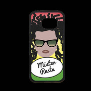 Coque Samsung S7 Premium Mister Rasta Blanc