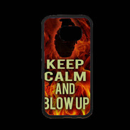 Coque Samsung S7 Premium Keep Calm and Grenade Feu