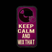 Coque Samsung S7 Premium Keep Calm and Mix That Rose