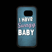 Coque Samsung S7 Premium I have Swag bleu ZG