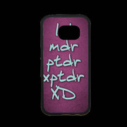 Coque Samsung S7 Premium LOL MDR Rose ZG
