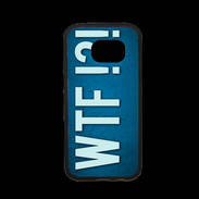 Coque Samsung S7 Premium WTF bleu ZG