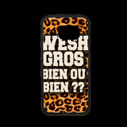 Coque Samsung S7 Premium Wesh Gros Léopard