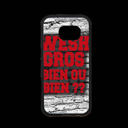 Coque Samsung S7 Premium Wesh Gros Rouge