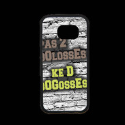 Coque Samsung S7 Premium Pas 2 bolosses sur fond en brique