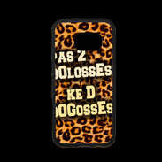 Coque Samsung S7 Premium Pas 2 bolosses Léopard