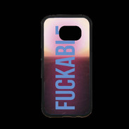 Coque Samsung S7 Premium Fuckable bleu ZG