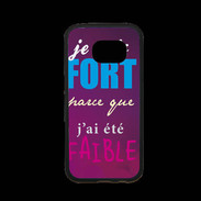 Coque Samsung S7 Premium Fort et faible ZG