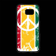 Coque Personnalisée Samsung S7 Edge Premium Rasta Peace and Love 15