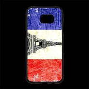 Coque Personnalisée Samsung S7 Edge Premium Drapeau français vintage 2