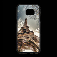 Coque Personnalisée Samsung S7 Edge Premium Tour Eiffel vue d'en bas