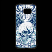 Coque Personnalisée Samsung S7 Edge Premium Tête de mort Lucky One 13