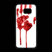 Coque Personnalisée Samsung S7 Edge Premium Trace de sang