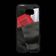 Coque Personnalisée Samsung S7 Edge Premium Robe d'avocat